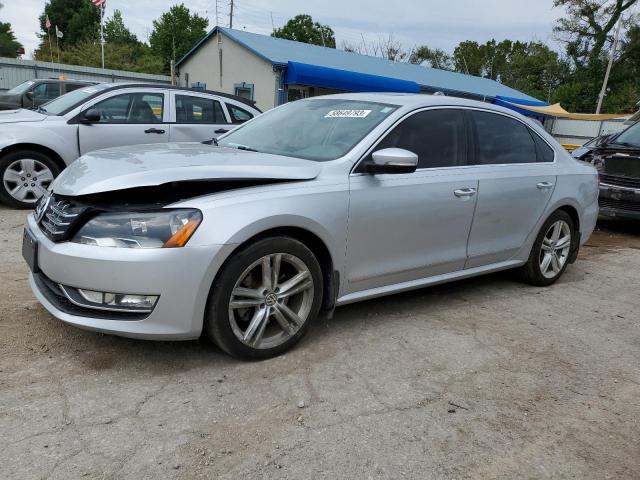 Lot #2461934216 2015 VOLKSWAGEN PASSAT SEL salvage car