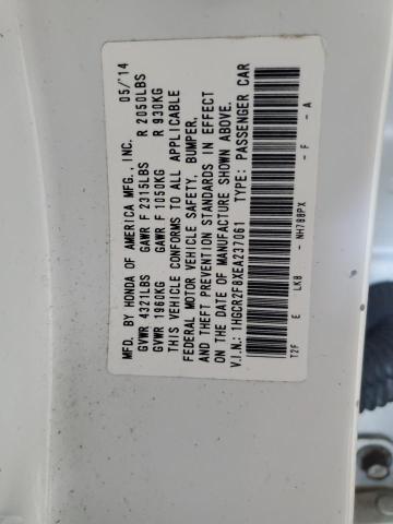 1HGCR2F8XEA237061 | 2014 HONDA ACCORD EXL