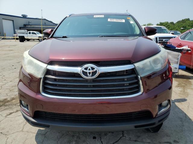 VIN 5TDYKRFH8ES006423 2014 Toyota Highlander, Limited no.5