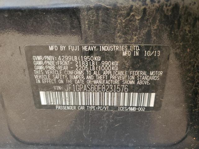 JF1GPAS60E8231576 Subaru Impreza Sport Limited