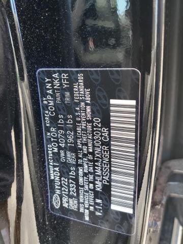 2022 HYUNDAI ELANTRA BL - KMHLM4AJXNU030120