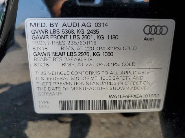 WA1LFAFPXEA101032 2014 AUDI Q5, photo no. 13