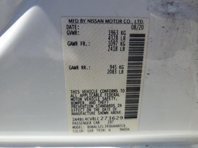 1N4BL4CV8LC273629 Nissan ALTIMA SR