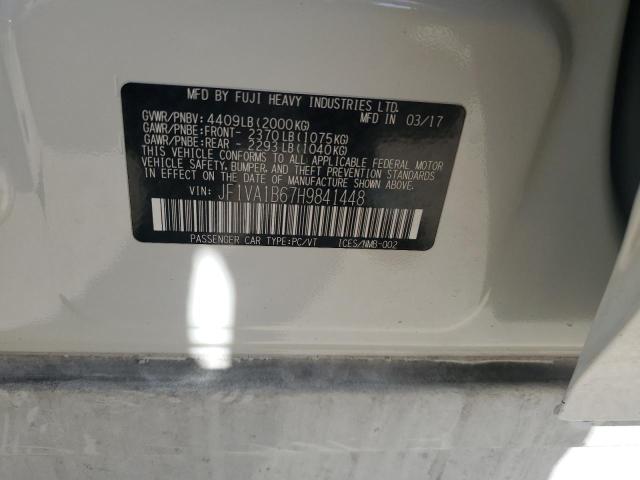 JF1VA1B67H9841448 Subaru WRX