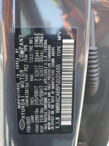 KM8K6CAB8PU020486 Hyundai Kona Sel