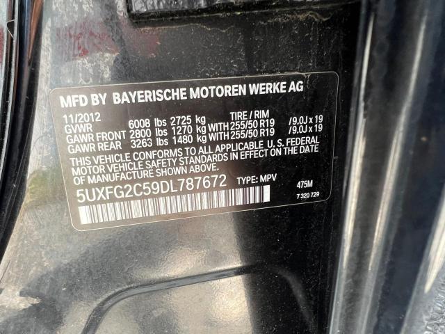 5UXFG2C59DL787672 2013 BMW X6, photo no. 10