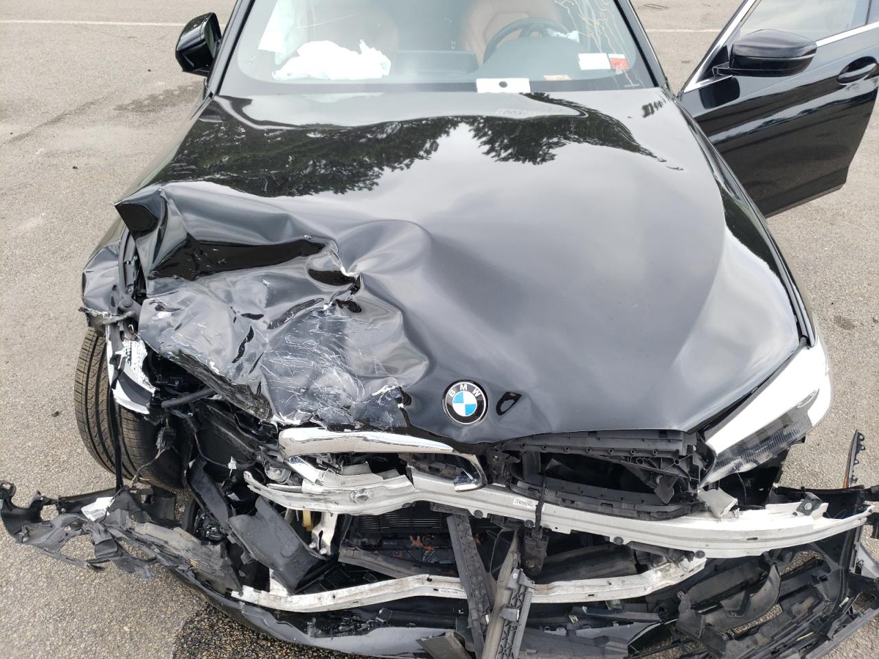  BMW 5 SERIES 2019 Чорний