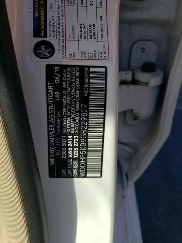 WDDHF5KB9GB229827 Mercedes-Benz E 350