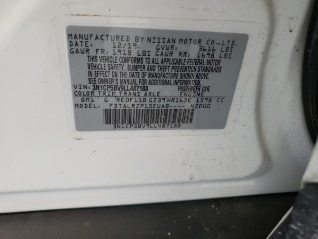 3N1CP5BV9LL487188 Nissan KICKS S