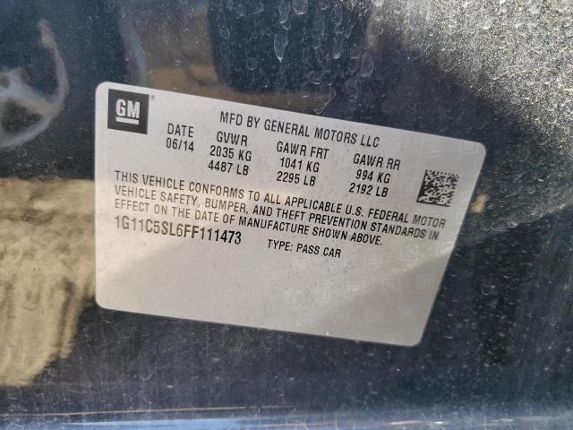 1G11C5SL6FF111473 Chevrolet MALIBU 1LT