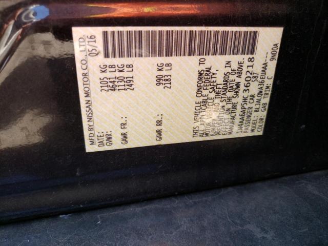 1N4AA6AP5HC360218 Nissan Maxima 3.5s