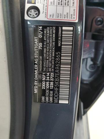 WDDHF5KB7EA962865 2014 MERCEDES-BENZ E-CLASS - Image 12