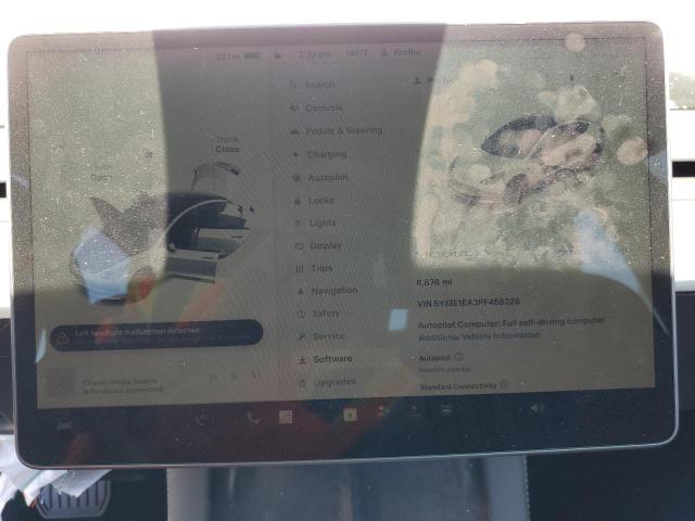 5YJ3E1EA3PF458228 Tesla MODEL 3
