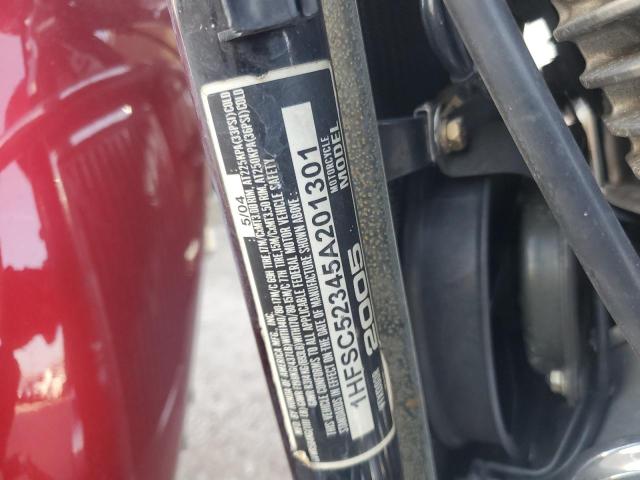 2005 HONDA VTX1300 R 1HFSC52345A201301