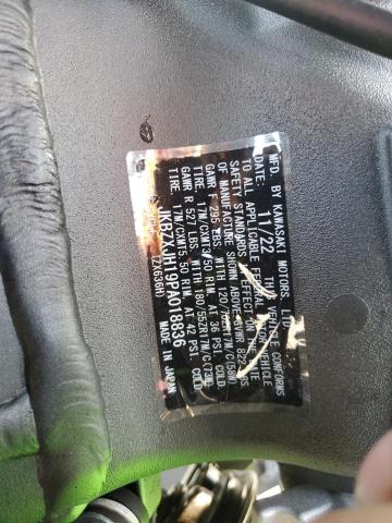 2023 KAWASAKI ZX636 K - JKBZXJH19PA018836