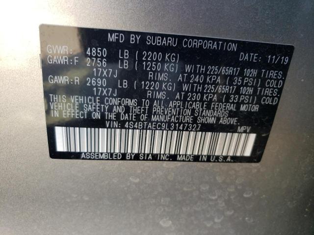 4S4BTAEC9L3147327 Subaru Outback Premium