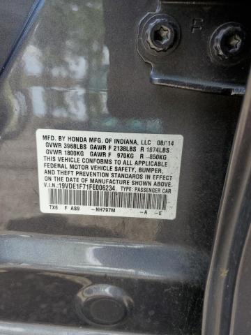 2015 ACURA ILX 20 TEC - 19VDE1F71FE006234