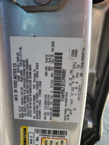 1FA6P0G73E5398880 Ford FUSION S