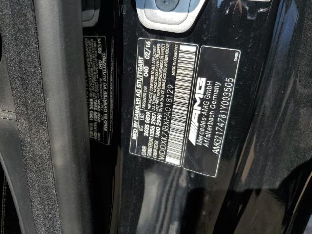 WDDXK7JBXHA018129 Mercedes-Benz S 63 AMG