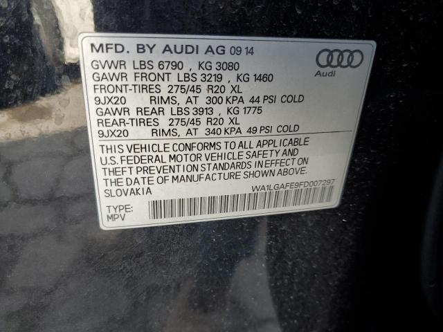 WA1LGAFE9FD007297 2015 AUDI Q7, photo no. 13