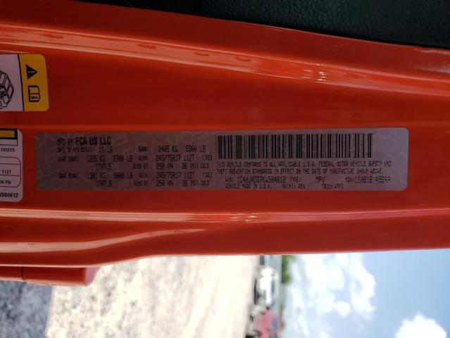 1C4HJXDG7KW504612 Jeep Wrangler Unlimited Sport