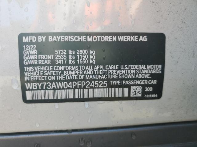 2023 BMW I4 EDRIVE4 WBY73AW04PFP24525