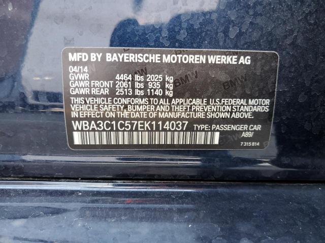 WBA3C1C57EK114037 BMW 328 I Sulev