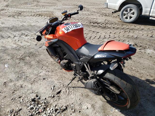 2012 KAWASAKI ZR1000 D - JKAZRCD17CA029036