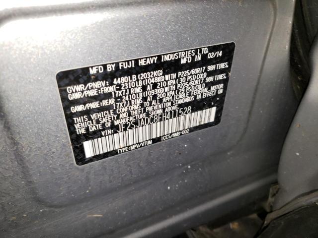 JF2SJADC8FH411528 Subaru Forester 2.5i Premium