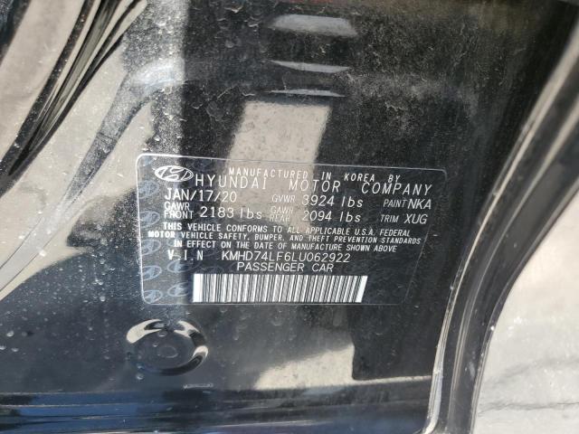 KMHD74LF6LU062922 Hyundai Elantra SE 12