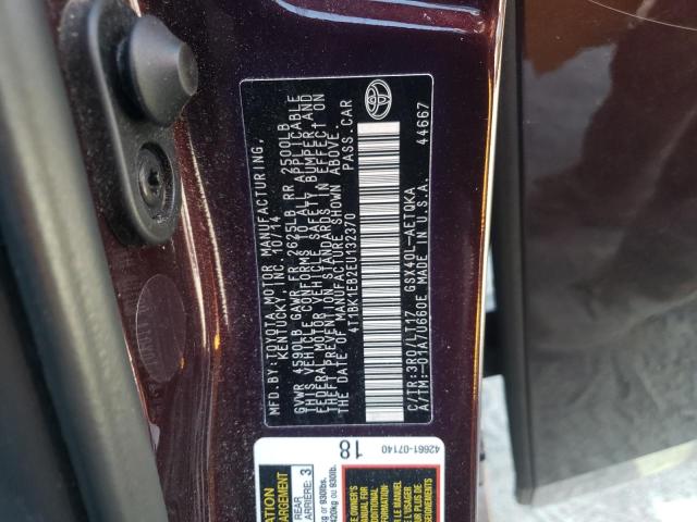 4T1BK1EB2EU132370 Toyota Avalon Base