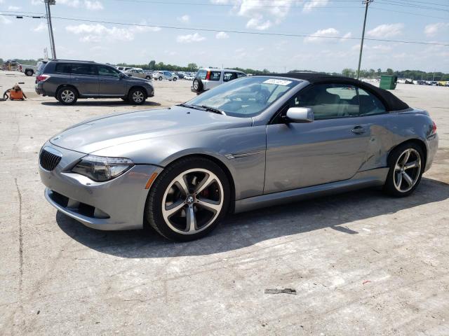 VIN: WBAEB53558CX62980 Auction: COPART Lot: 58624673 Location: TN - NASHVILLE WBAEB53558CX62980 BMW 6 SERIES 2008 GRAY Photo 1
