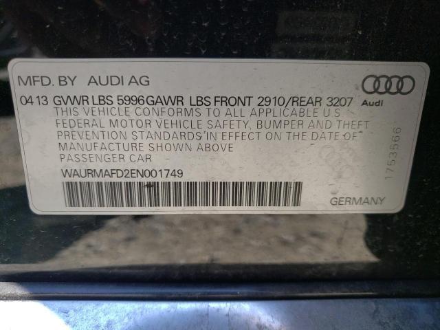 WAURMAFD2EN001749 Audi A8 L Tdi Quattro