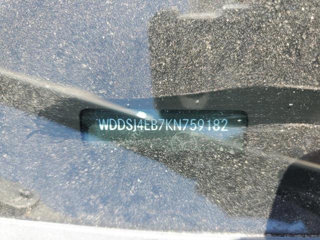 WDDSJ4EB7KN759182 Mercedes-Benz CLA 250