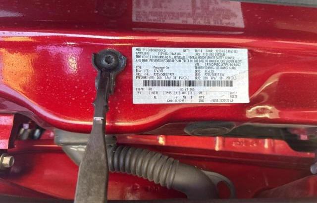 1FADP5CU7FL101557 Ford C-max Premium Sel