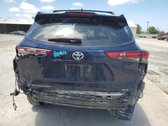 VIN 5TDGZRAH8LS004683 2020 Toyota Highlander, Xle no.6