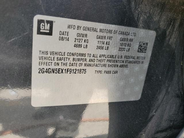 2G4GN5EX1F9121875 Buick Regal Premium