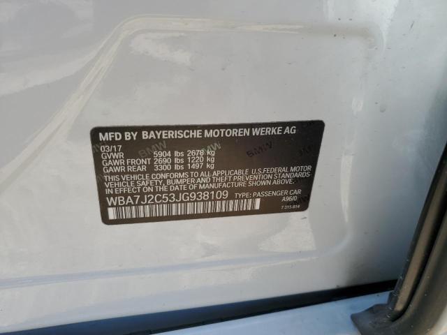 2018 BMW 740 XE WBA7J2C53JG938109