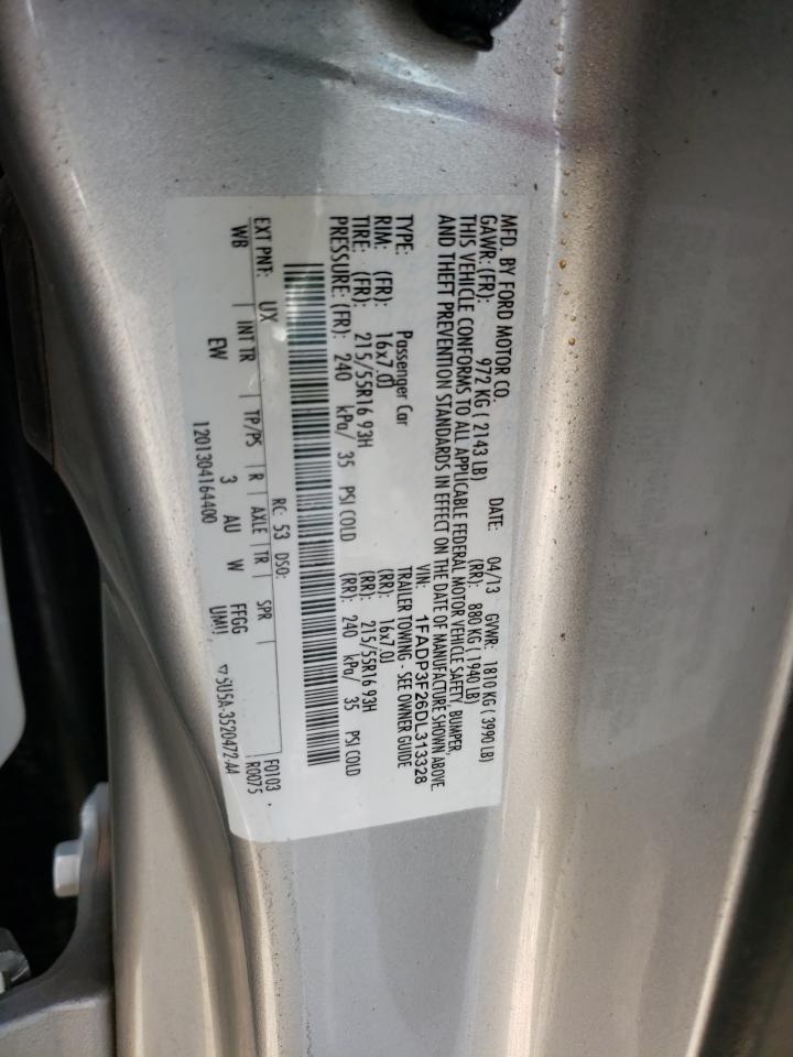 1FADP3F26DL313328 2013 Ford Focus Se