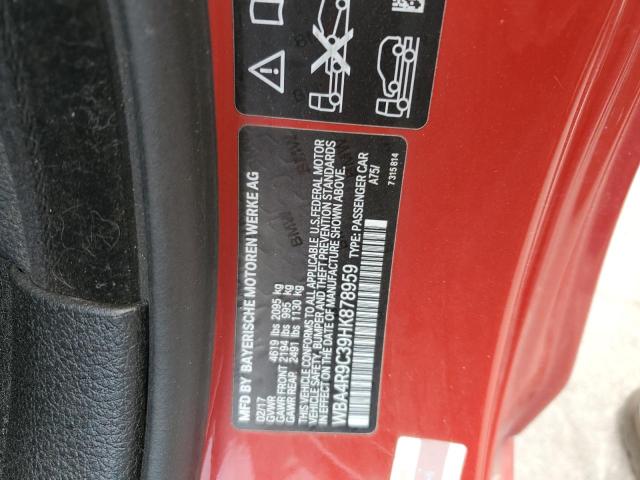 2017 BMW 430XI - WBA4R9C39HK878959