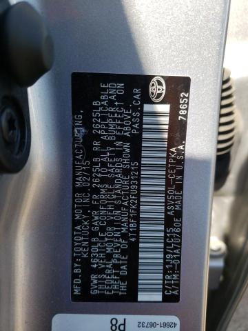 4T1BF1FK2FU931215 Toyota CAMRY LE