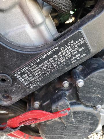 2006 SUZUKI GSX-R600 K - JS1GN7DA962106403