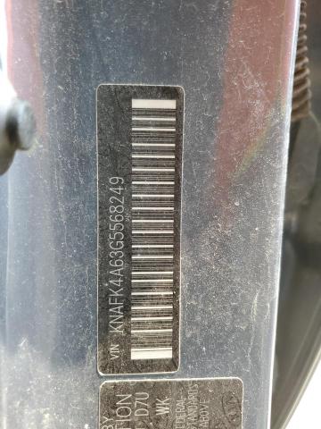 KNAFK4A63G5568249 KIA FORTE LX
