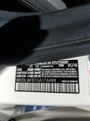 WDDLJ6FB1GA176488 Mercedes-Benz Cls 400