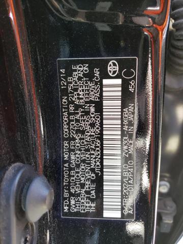 JTDKN3DU6F1909601 Toyota PRIUS