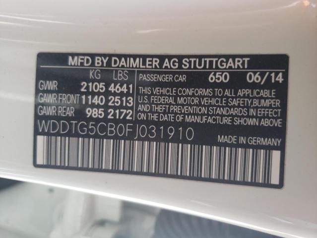 2015 MERCEDES-BENZ GLA 45 AMG - WDDTG5CB0FJ031910