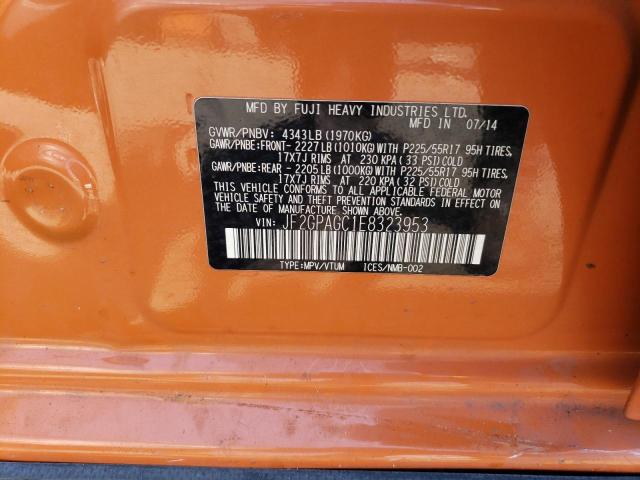 JF2GPAGC1E8323953 Subaru Xv Crosstrek 2.0 Limited