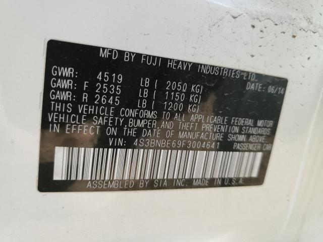 4S3BNBE69F3004641 Subaru Legacy 2.5i Premium