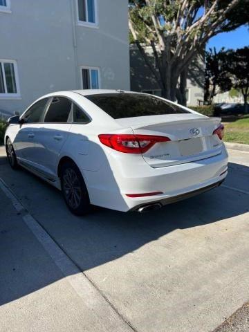 VIN: 5NPE34AF5HH499013 Auction: COPART Lot: 59736313 Location: CA - VAN NUYS 5NPE34AF5HH499013 HYUNDAI SONATA 2017 WHITE Photo 3