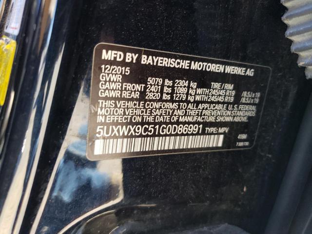 5UXWX9C51G0D86991 BMW X3 Xdrive28i